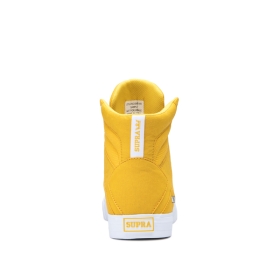 Supra ALUMINUM Høye Sneakers Dame Hvite | NO-29525